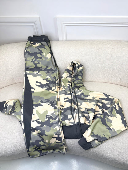 Sage Camouflage Hoodie