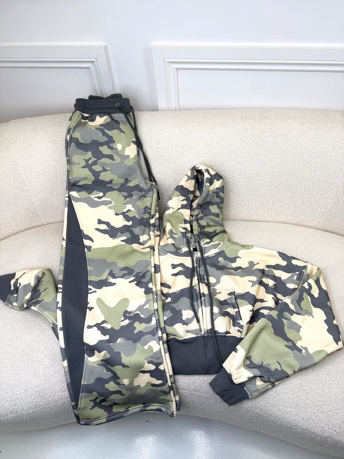 Sage Camouflage Joggers